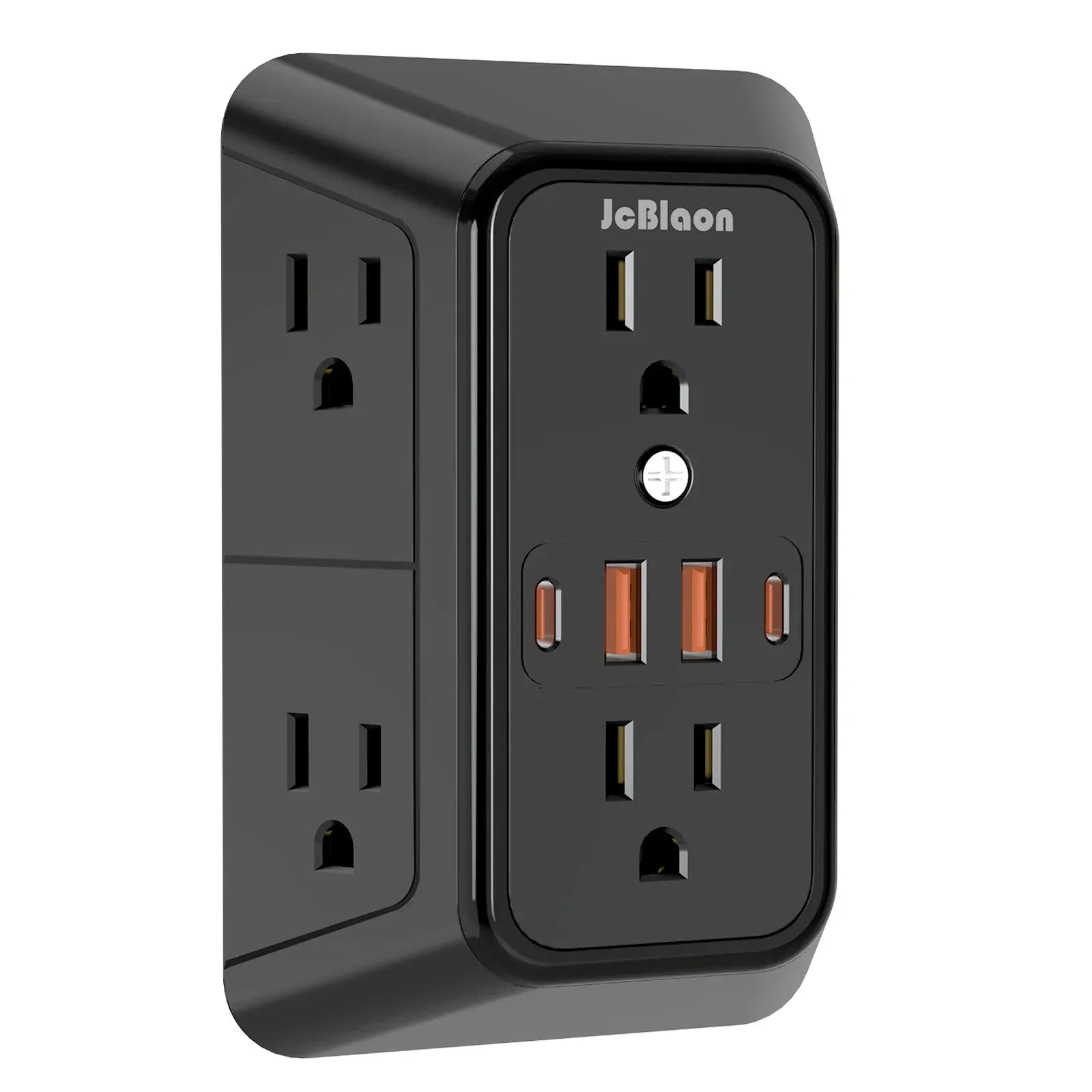 10-in-1 Power Strip US Plug with AC Outlets USB Type C Ports
