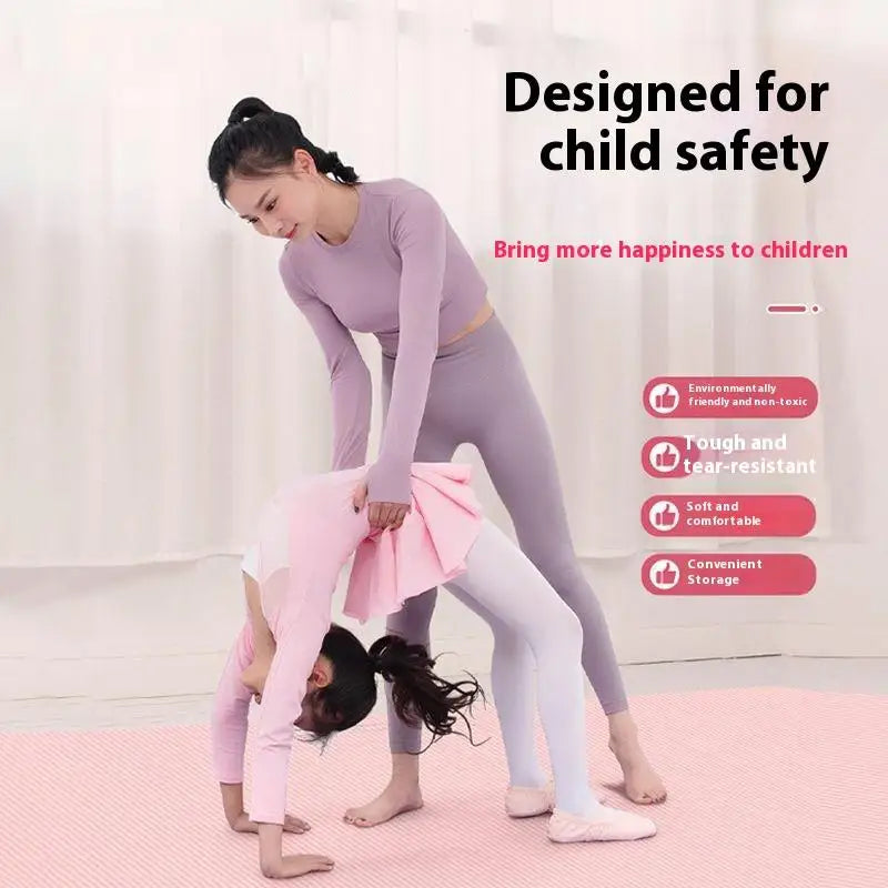 10MM Non-Slip Athletic Yoga Mat for Home Training, Pilates and Gymnastics