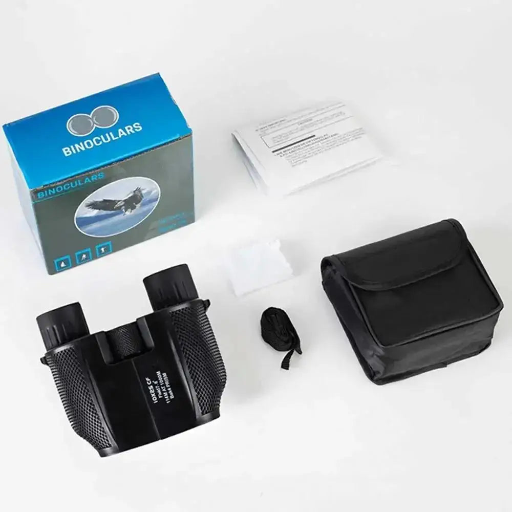 10x25 Binoculars,Large View Compact Telescopes for Adults/Kids Bird Watching Outdoor Travel Sightseeing Concerts Hunting Hiking