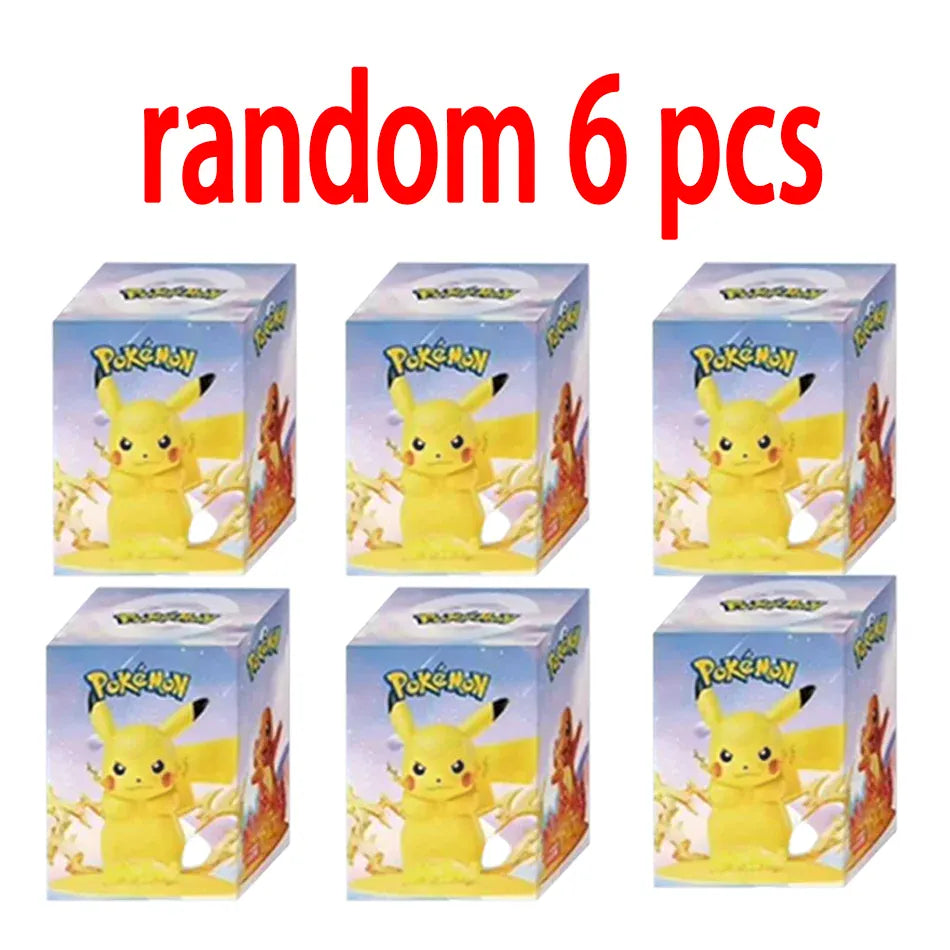 12 Pokémon Action Dolls Pikachu Blind Box Anime Models Desktop Decorations