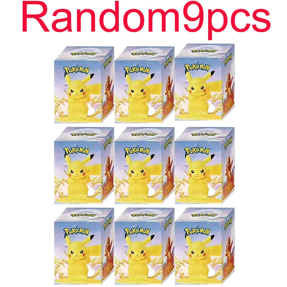 12 Pokémon Action Dolls Pikachu Blind Box Anime Models Desktop Decorations