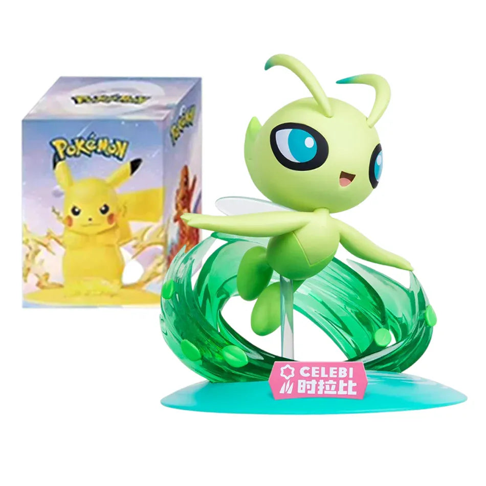 12 Pokémon Action Dolls Pikachu Blind Box Anime Models Desktop Decorations