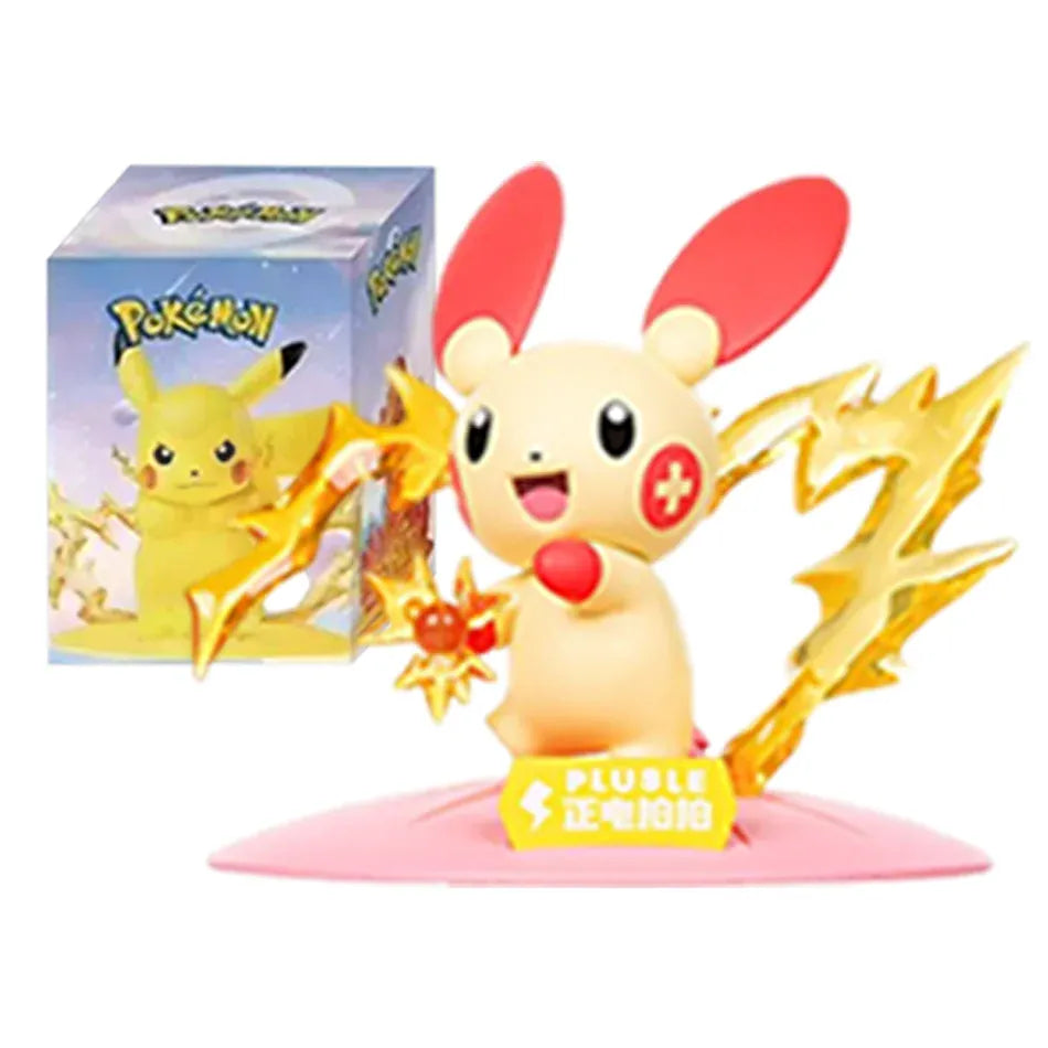 12 Pokémon Action Dolls Pikachu Blind Box Anime Models Desktop Decorations