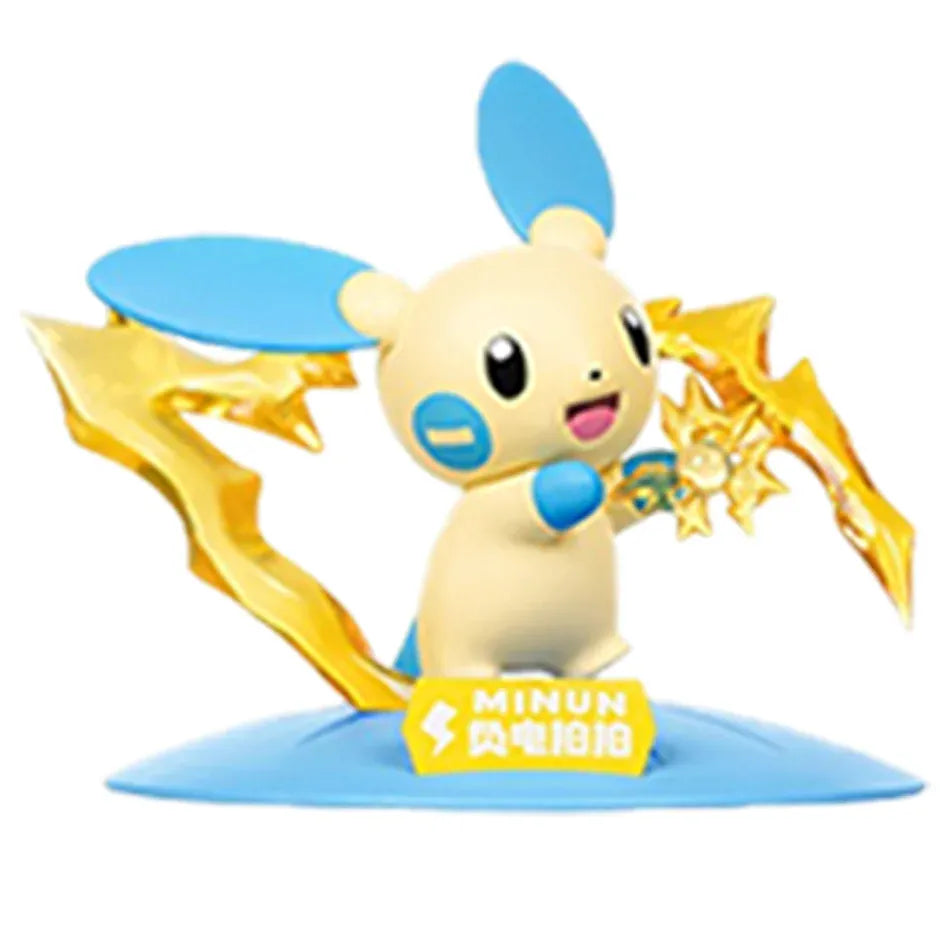 12 Pok é mon Action Dolls Pikachu Blind Box Anime Models Desktop Decorations Pok é mon Toys Children's Birthday Gifts