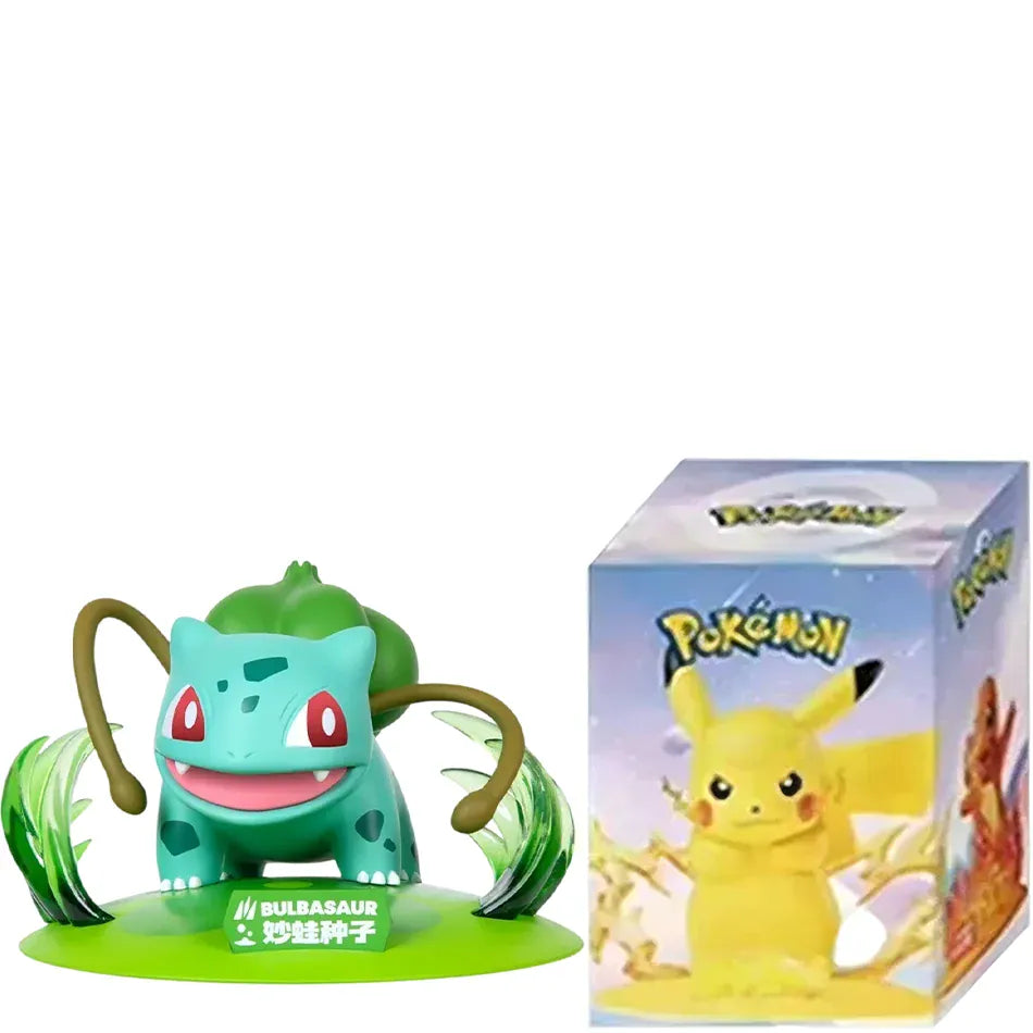 12 Pokémon Action Dolls Pikachu Blind Box Anime Models Desktop Decorations