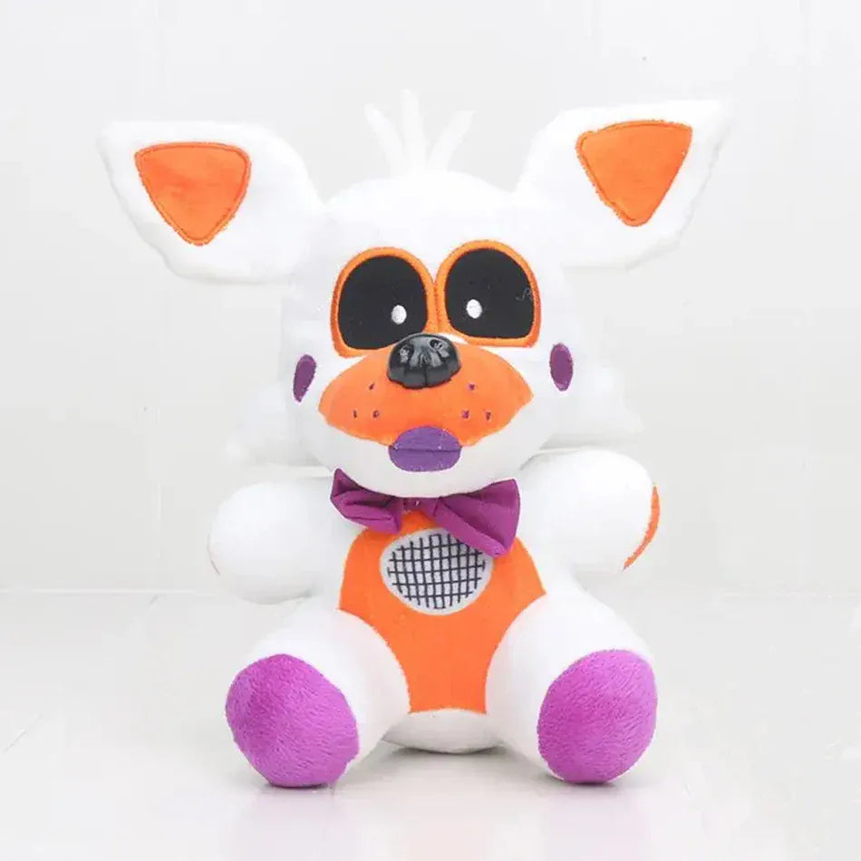 18cm FNAF Plush Toys Kawaii Freddys Animal Foxy Bonnie Bear Ribbit Stuffed Plush Toys In Stock Plush Birthday Gift For Kids AAA