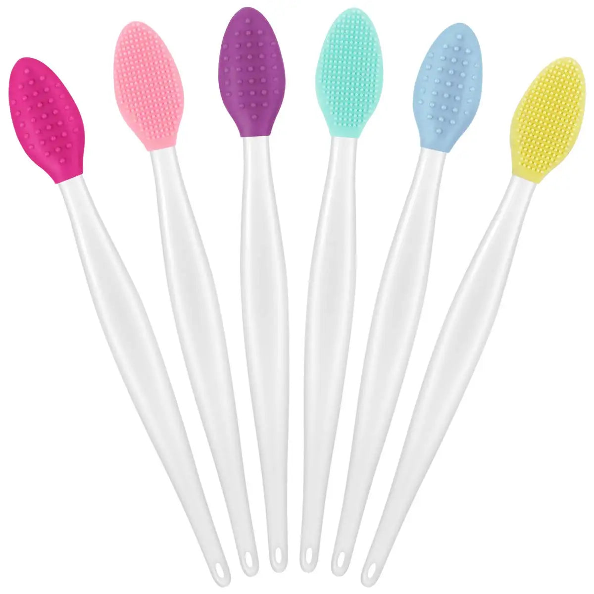 30pcs Silicone Lip Scrub Brush