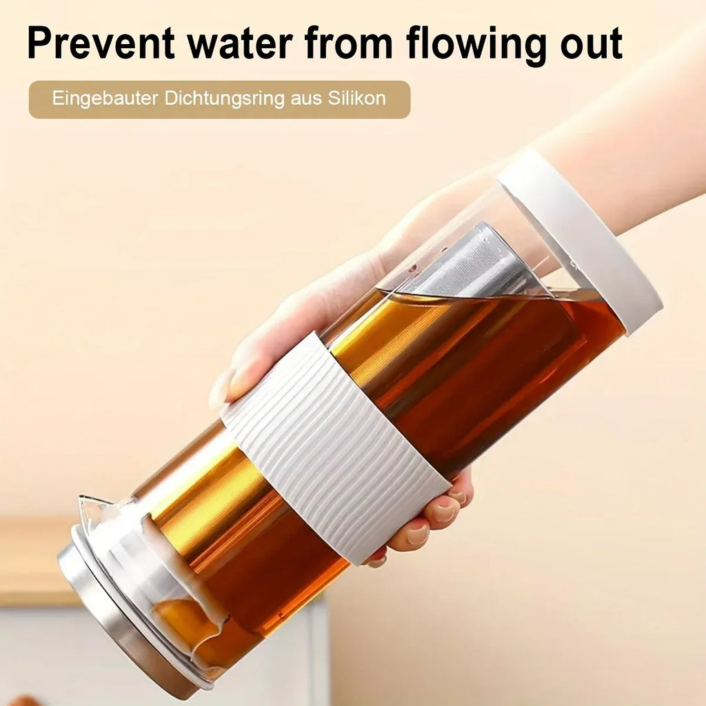 Cold Brew Coffee Maker with Cleaning Brush, 27oz/800m