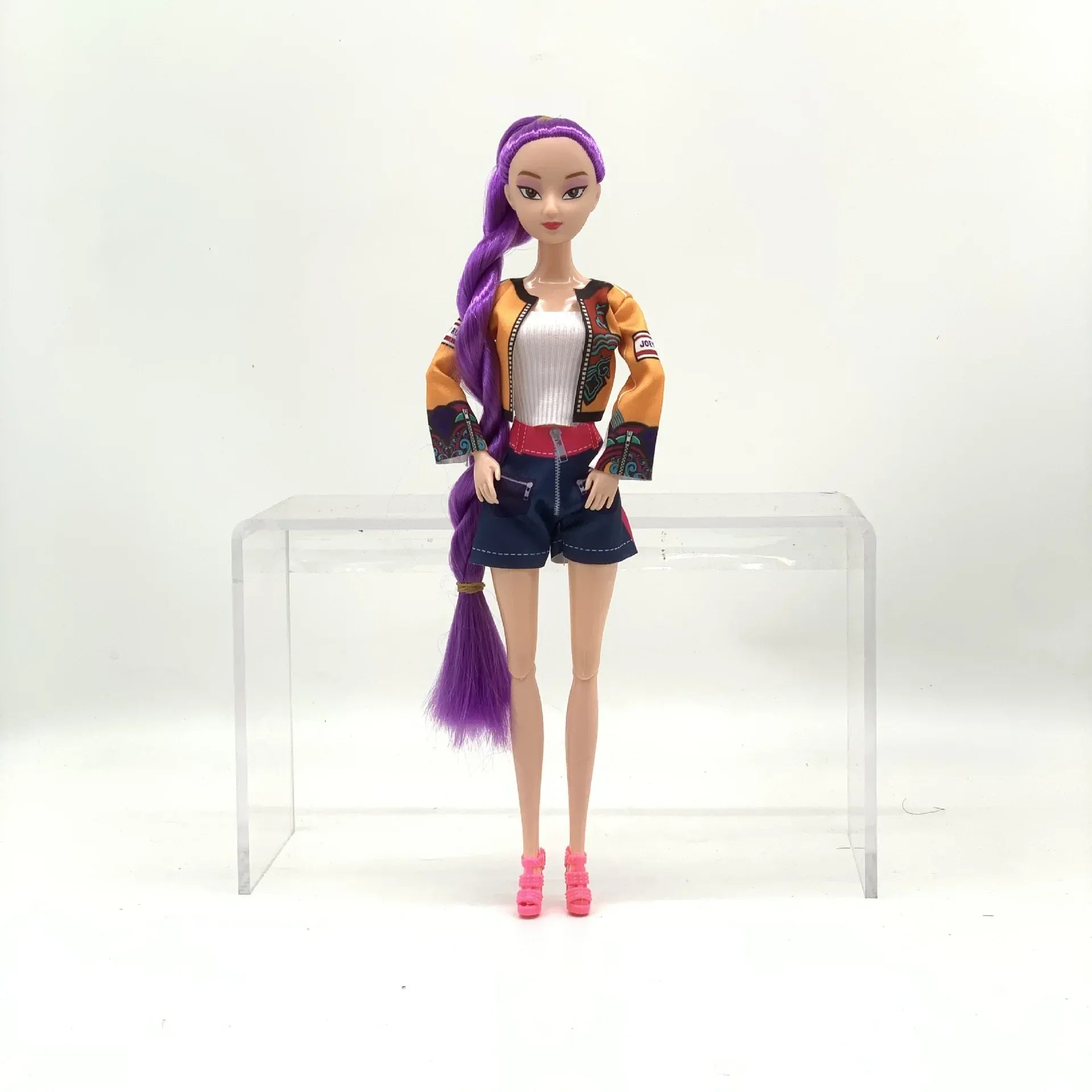 New K-pop Demon Hunters Anime Merchandise Rumi Mira Zoyi Character Figurine 11 Joints Are Movable