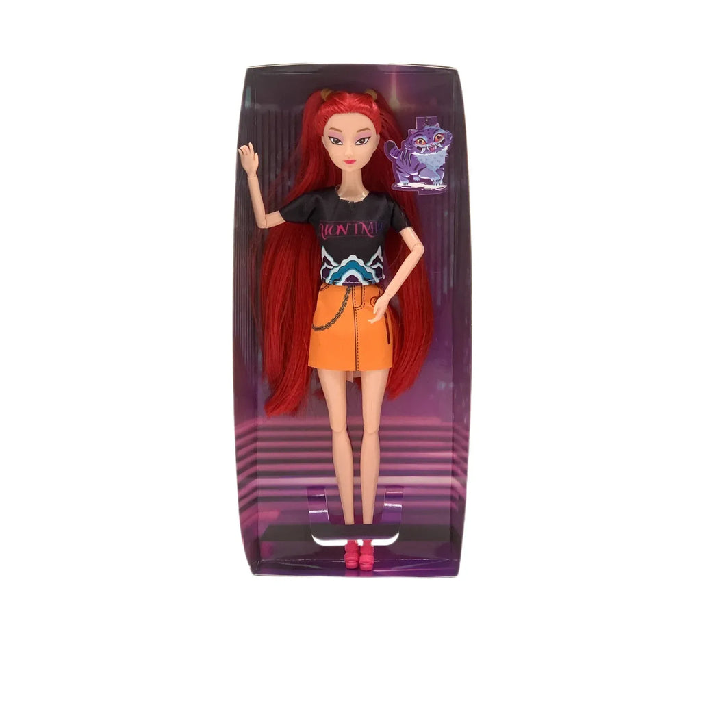 New K-pop Demon Hunters Anime Merchandise Rumi Mira Zoyi Character Figurine 11 Joints Are Movable