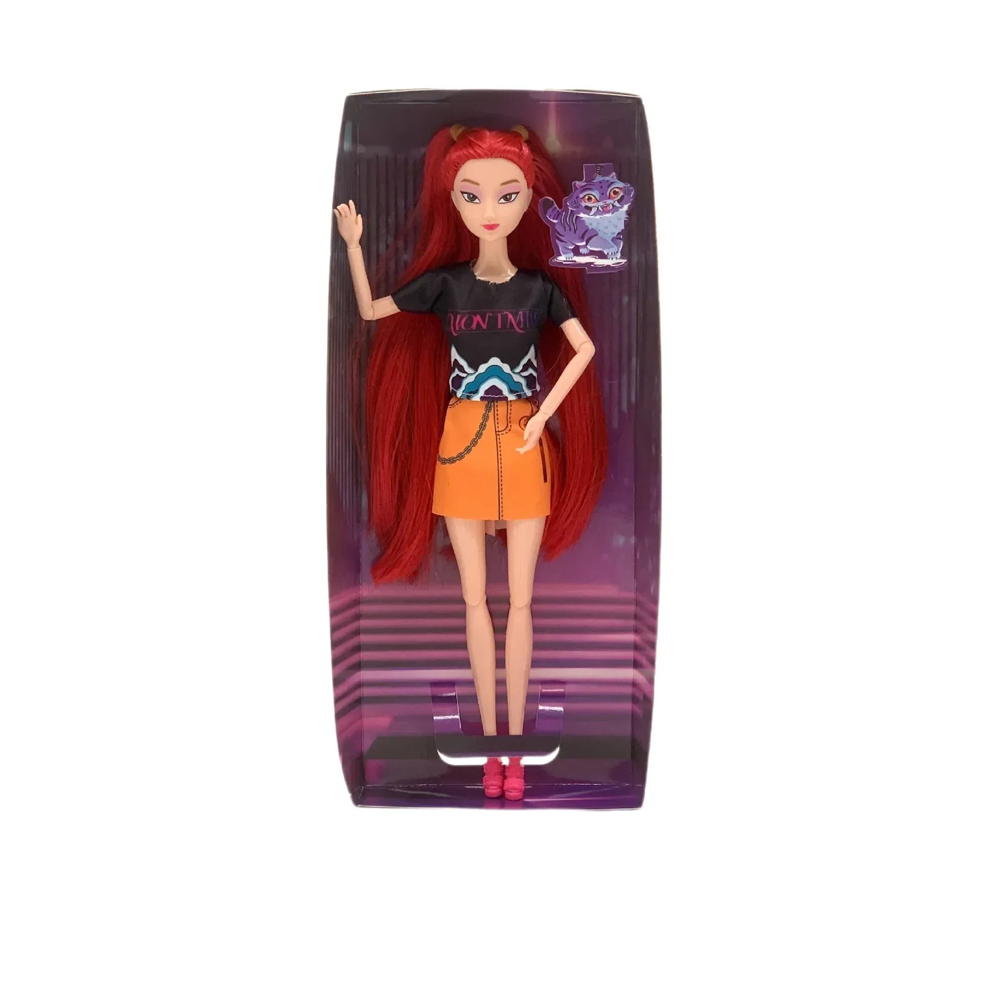 New K-pop Demon Hunters Anime Merchandise Rumi Mira Zoyi Character Figurine 11 Joints Are Movable