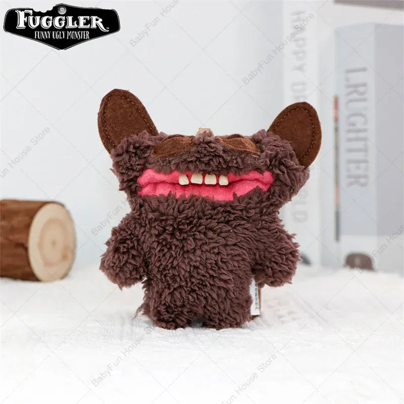 Original Fuggler Ugly Teeth Monsters Plush Toys Keychains Fugglers Wide Eyed Weirdo Annoyed Alien Rabbit Peluche Dolls Pendants