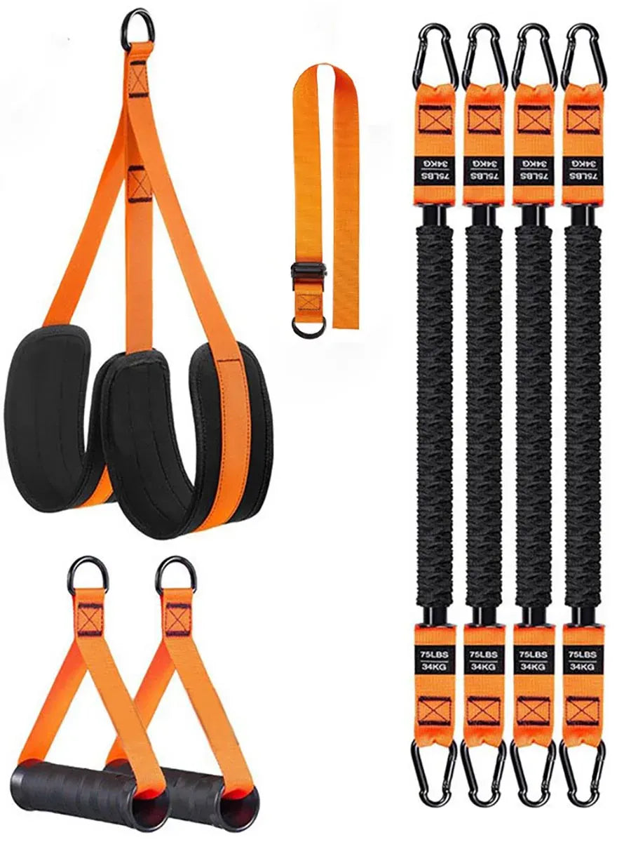 Pull Up Assistance Bands Set Resistance Strap for Pull-ups Assist for Men Women Hanging Training Chin-up Workout Body Stretching