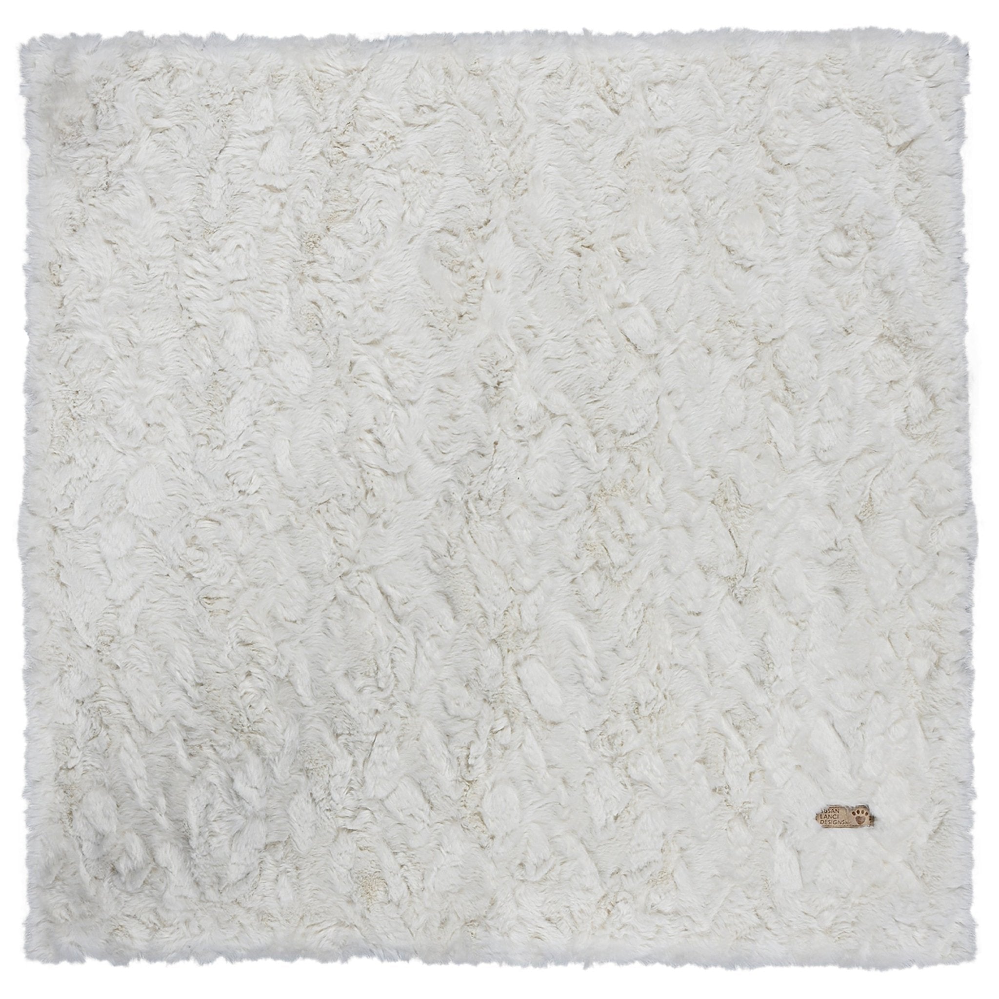 Susan Lanci Ivory Ripple Blanket